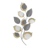 Cumpara ieftin Decoratiune de perete din metal Neone Pako World Auriu 47.5x89x6 cm