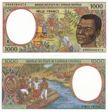 STATELE CENTRAL AFRICANE (REPUBLICA CENTRAFRICANA) 1.000 francs 2000 UNC!!!