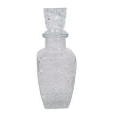 Sticla decorativa 5x5x14 cm, 125 ml