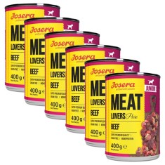 Josera Meat Lovers Pure Beef Junior 6 x 400 g foto