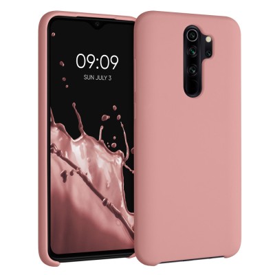 Husa Kwmobile pentru Xiaomi Redmi Note 8 Pro, Silicon, Roz, 50248.193 foto