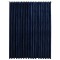 Draperie opaca, albastru inchis, 290x245cm, catifea, cu carlige