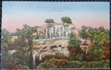 Carte Postala, Nice, Cascade du Chateau, perioada interbelic