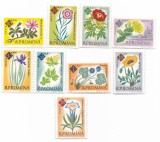 Centenarul Gradinii Botanice din Bucuresti, dantelat, 1961 - serie neobliterata