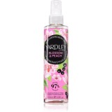 Yardley Blossom &amp; Peach spray pentru corp pentru femei 200 ml