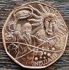 (S) MONEDA AUSTRIA - 5 EURO 2014, COMEMORAREA NOULUI AN, CUPRU, STARE UNC, Europa