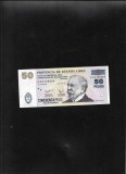 Rar! Argentina provincia Buenos Aires (Patacon) 50 pesos 2002 seria00156064 xf-aunc