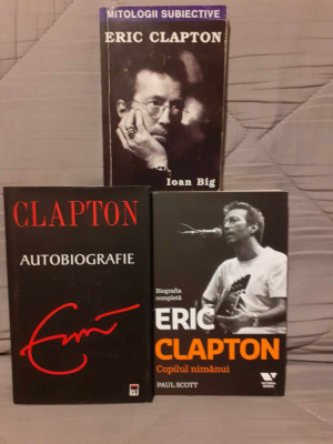 AUTOBIOGRAFIE/ERIC CLAPTON/MITOLOGII SUBIECTIVE-ERIC CLAPTON/PAUL SCOTT/IOAN BIG foto