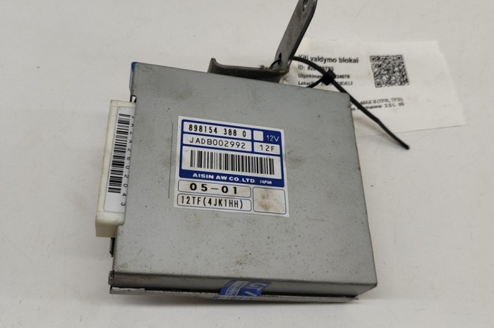 Unitate de control cutie de viteze ISUZU D-MAX II TFR, TFS 2012 OEM: 8981543880 28970783