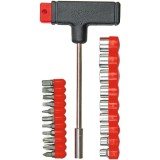 Vorel 65100 - Set capete de insurubare si chei tubulare mixt 21 bucati