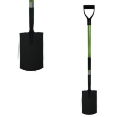 Cazma Harlet de gradina, plata, coada fibra de sticla 120 cm foto