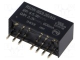 Convertor DC/DC 3W RECOM 4,5-9VDC la 3,3VDC 910mA