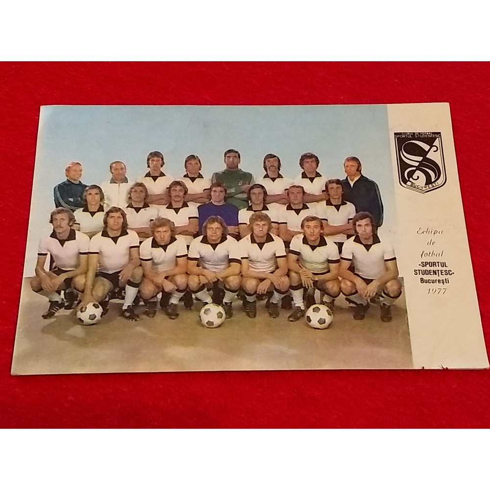Foto echipa de fotbal SPORTUL Studentesc 1977 Okazii.ro