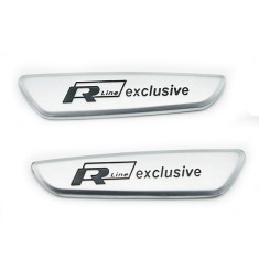 Set embleme R line Exclusive pentru interior Volkswagen