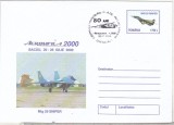 bnk ip Aeromfila 2000 Bacau - MIG 29 Sniper - stampila ocazionala