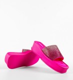 Cumpara ieftin Papuci dama Gaib Fuchsia