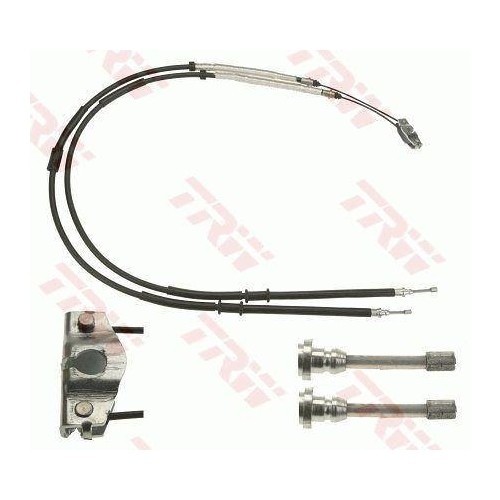 Cablu frana mana Opel Corsa D (S07) 07.06-04.15, Corsa E (X15) 09.14-, Corsa E Box / Liftback (X15) 09.14-, Spate, Stanga=Dreapta, TRW