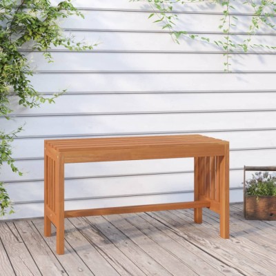 vidaXL Bancă de grădină, 80 cm, lemn masiv de eucalipt 363287 foto