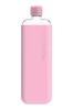 Memobottle sticlă de apă Original Slim 450 ml culoarea roz