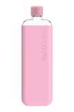 Memobottle sticlă de apă Original Slim 450 ml culoarea roz