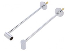Suport cromat 200mm 2buc alamă oţel