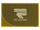 Placă universală singură faţă ROTH ELEKTRONIK GMBH, W: 100mm, L: 160mm