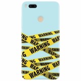 Husa silicon pentru Xiaomi Mi A1, Warning