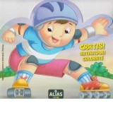 Sporturi. Lipeste si coloreaza. Patinaj (+jucarie de plus cadou)