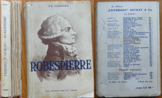 F. R. Sieburg , Robespierre , editie interbelica foto