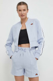 Ellesse bluza Domingos Track Jacket femei, cu imprimeu, SGV19971