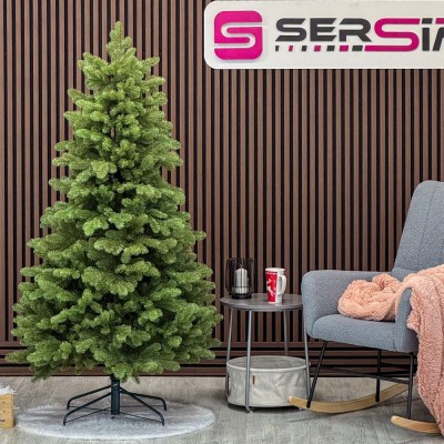 Brad artificial Sersimo, Silvee Elite, verde, integral 3D, 180 cm Household NewTrend foto