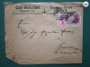 Regalitate Romania ,plic corespondenta circulat,corepondenta financiar -comerciala avocat, Circulata, Printata