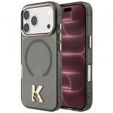 Husa MagSafe pentru Apple iPhone 18 Pro Max / 17 Pro Max, Karl Lagerfeld, IML Karl Head Logo, Neagra
