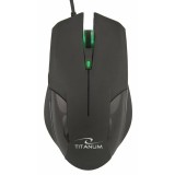 Mouse optic cu fir Titanum Goblin TM106 6 butoane Usb 2.0 2000dpi Negru
