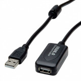 Cablu prelungitor USB 2.0 T-M activ 15m, S3116, Oem