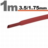 Tub termocontractibilRosu &bull; 3,5 / 1,75 mm Best CarHome