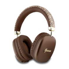 Casti Bluetooth wireless over-ear Guess GUBHK1GCTCSW, maro foto