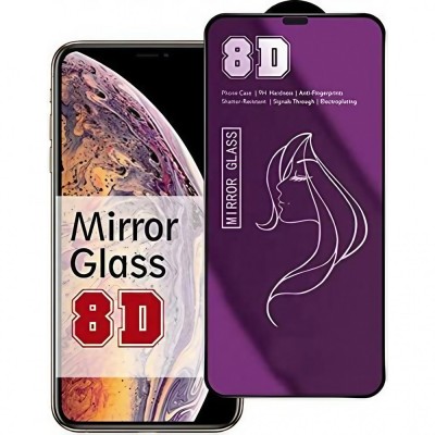 Folie de protectie, flippy, pentru iphone 15 pro, tempered glass mirror 8d, efect oglinda, hd, violet foto