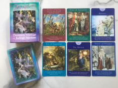 Fairy Tarot-Carti TAROT-ZANE/DOREEN VIRTUE/ORIGINAL,format mare SIGILAT foto