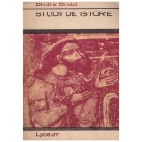 Dimitrie Onciul - Studii de istorie - 129709