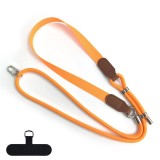 Asteroid GSM - UrbanLoop (TLN1O) - Neck/Crossbody Wear, for Phone Cases, 100cm-140cm Length Adjustmen, Nylon + PU - Orange