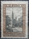 1924 DANZIG MNH ,VALOAREA MARE DIN SERIE,COTA 91$
