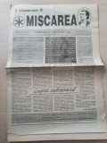 Ziarul miscarea 1-15 februarie 1994-ziar legionar,nichifor crainic,ilie ilascu
