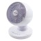 Ventilator de birou, Paxton VMT-3DA, 70 W, 4 viteze, diametru 30 cm, functie de oscilatie 3D, timer, alb