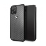 Cumpara ieftin Husa Cover Ferrari Heritage Carbon pentru iPhone 11 Pro Negru