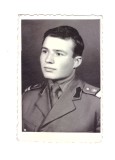 Mica foto Ofiter anul III geniu Sibiu, probabil RSR, stare foarte buna