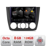 Navigatie BMW Seria 1 E87 2007-2011 Android 12 2K QLED 8+128GB 4G