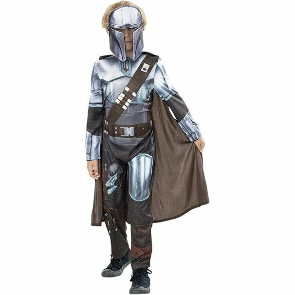 Costum de carnaval Green Collection - Mandalorian S (7-8 ani/max 128 cm) PlayLearn Toys