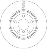 Disc frana fata TRW DF6471