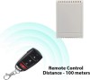 Comutator releu cu telecomanda 4 relee + telecomanda automatizari porti 12 V, Oem